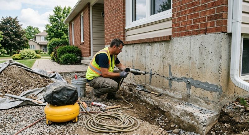 Basement Foundation Repair in Glenolden, PA