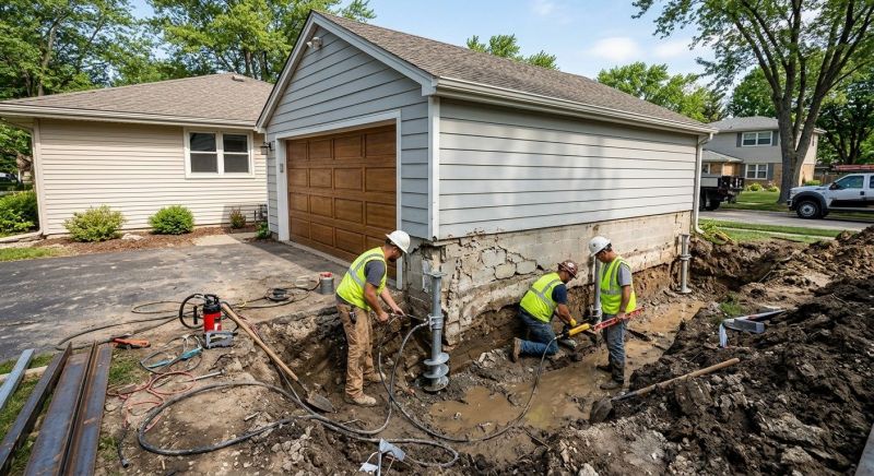 Basement Foundation Repair in Plymouth Meeting, PA