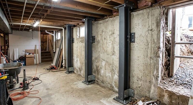 Basement Stabilization in Warminster, PA