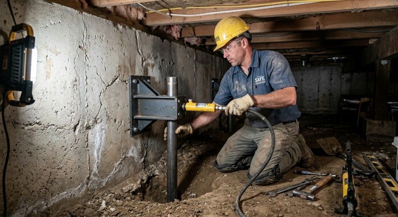 Concrete Foundation Leveling in Chalfont, PA