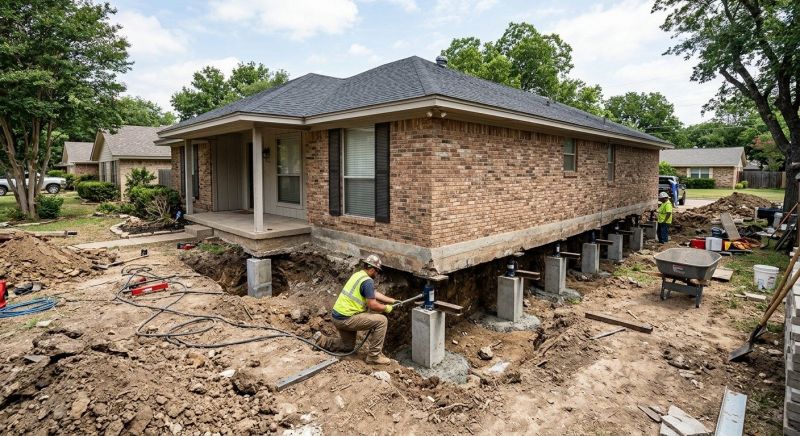 Concrete Foundation Leveling in Dresher, PA