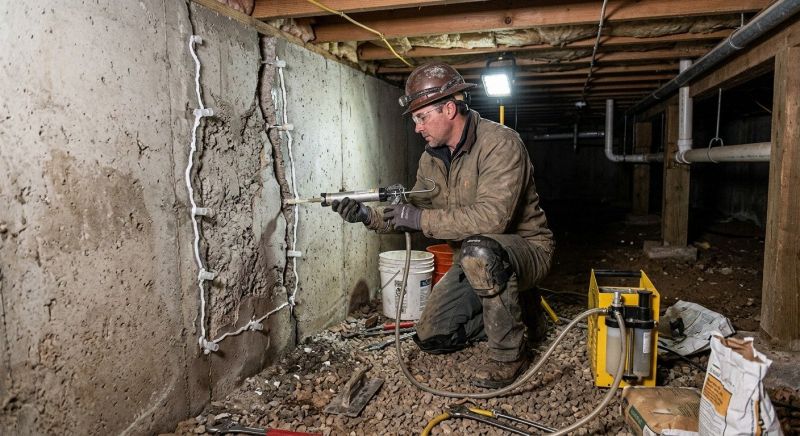 Concrete Foundation Repair in Ambler, PA