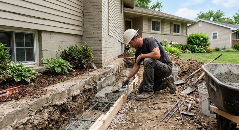 Concrete Foundation Repair in Cherry Hill, NJ