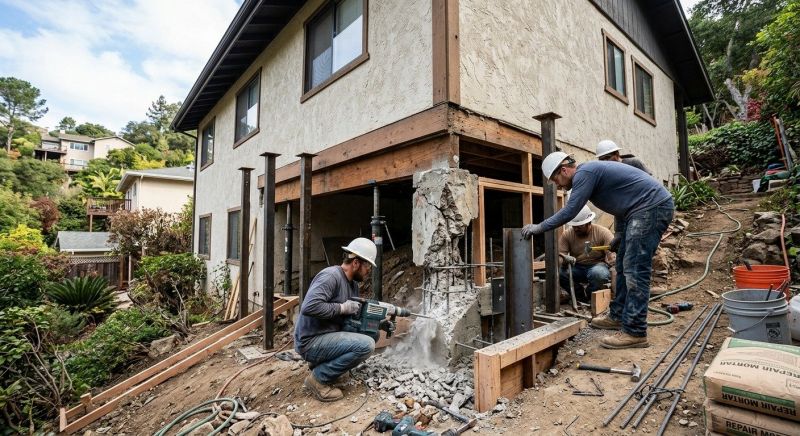 Concrete Foundation Repair in Fairless Hills, PA