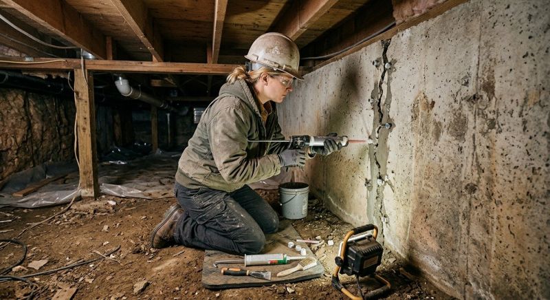 Concrete Foundation Repair in Philadelphia, PA