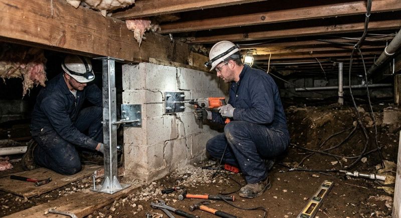 Crawlspace Foundation Repair in Ringoes, NJ