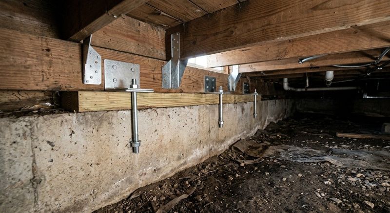 Crawlspace Structural Repair in Warminster, PA