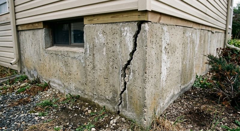Foundation Crack Repair in Huntingdon Valley, PA