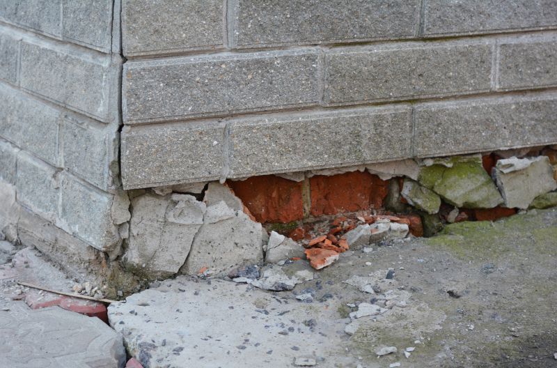 Foundation Damage Repair in Warminster, PA