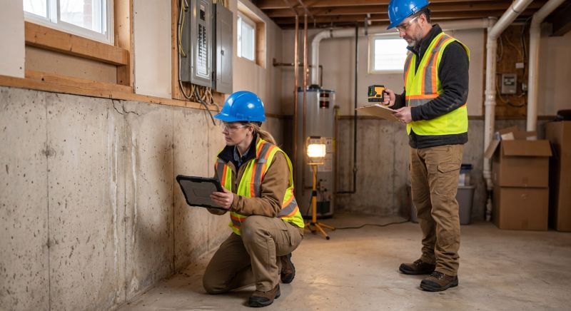 Foundation Inspection in Warminster, PA