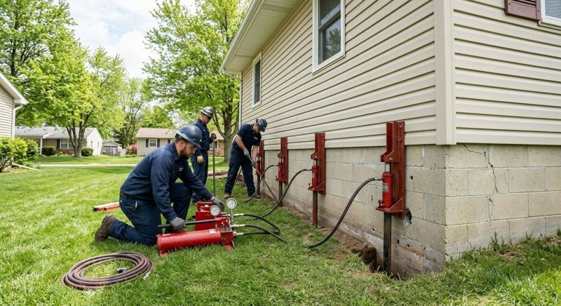 Foundation Jacking in Audubon, NJ