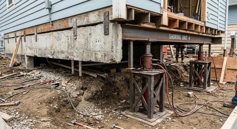 Foundation Jacking in Chalfont, PA