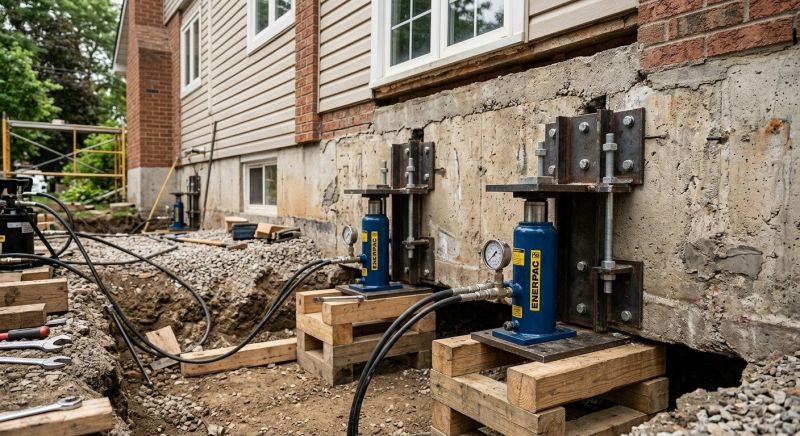 Foundation Jacking in Dresher, PA