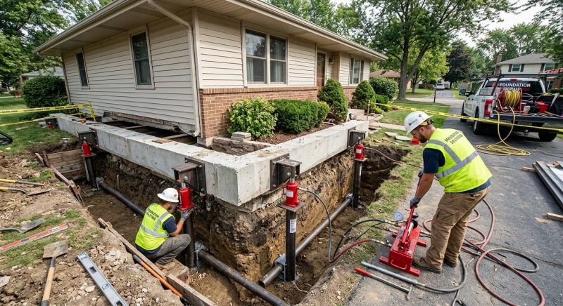 Foundation Jacking in Haddon Heights, NJ