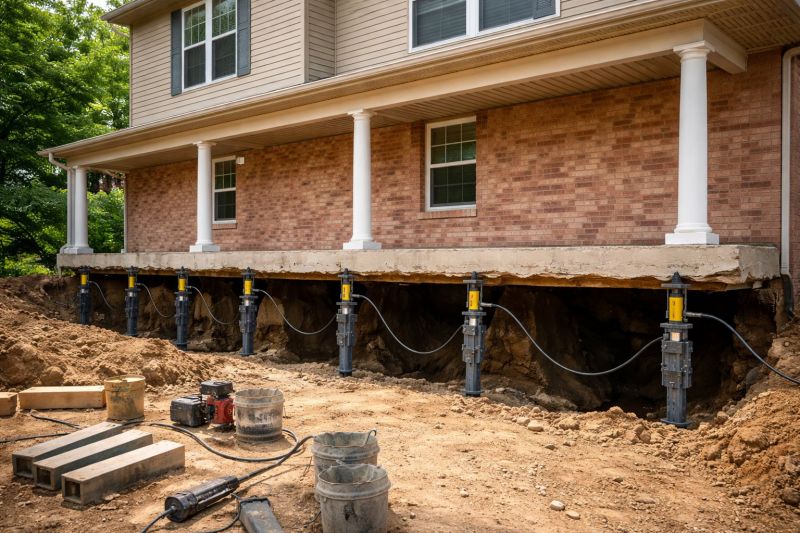 Foundation Jacking in Harleysville, PA