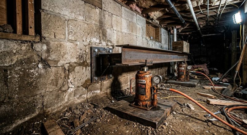 Foundation Jacking in New Hope, PA