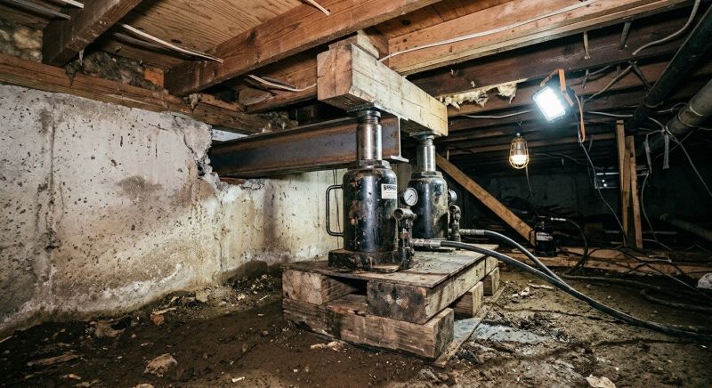 Foundation Jacking in Perkasie, PA