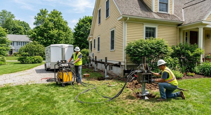 Foundation Lifting in Ardmore, PA