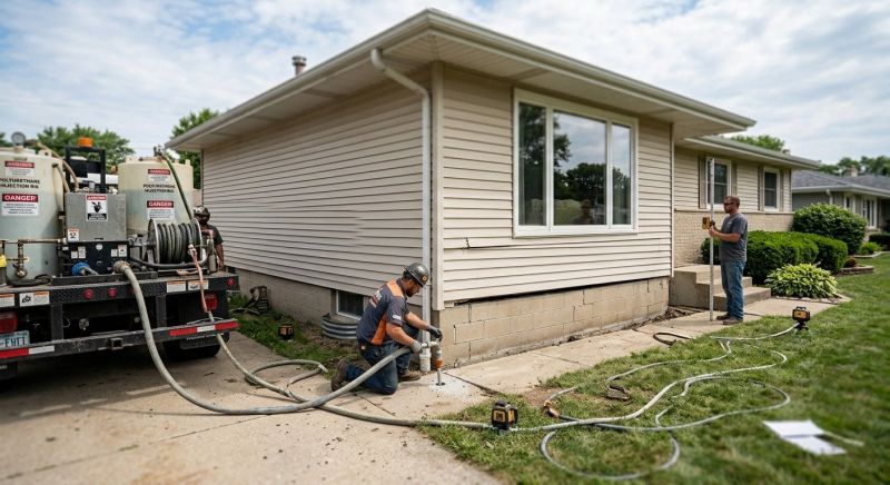 Foundation Lifting in Bristol, PA