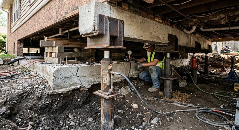 Foundation Lifting in Gladwyne, PA
