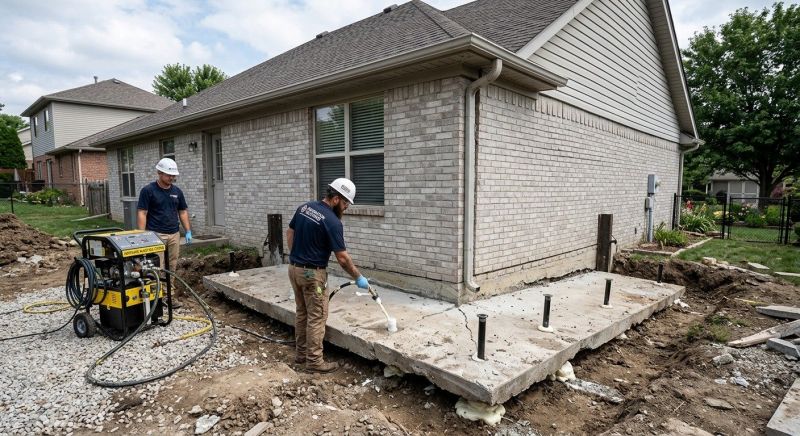 Foundation Lifting in Newtown, PA
