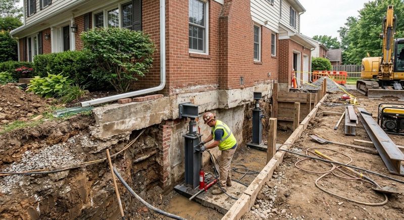 Foundation Raising in Pennsburg, PA