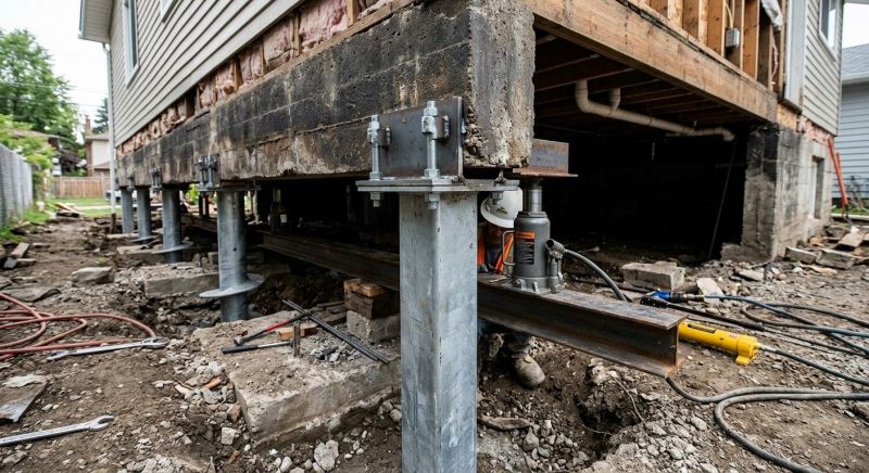 Foundation Raising in Perkasie, PA