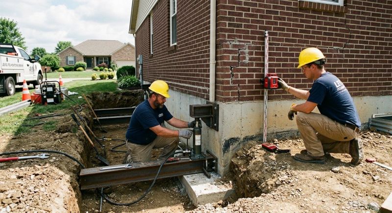 Foundation Releveling in Warminster, PA