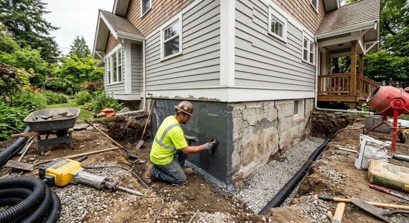 Foundation Renovation in Warminster, PA