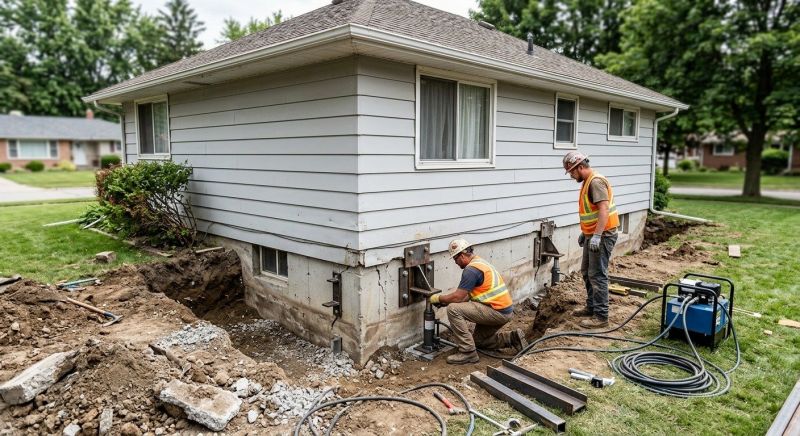 Foundation Repair in Warminster, PA