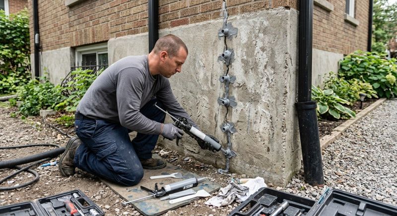Foundation Repair in North Wales, PA
