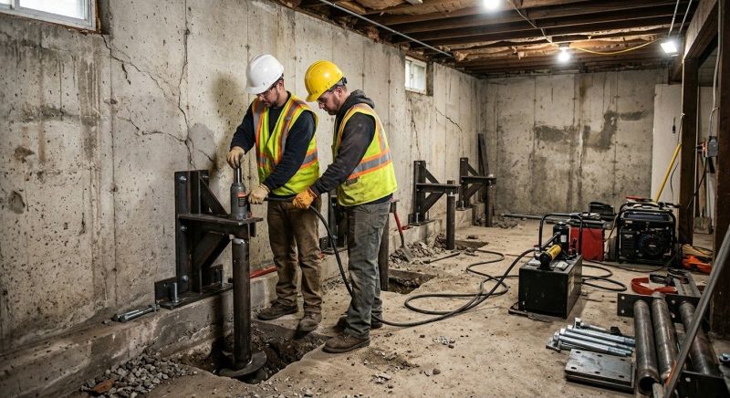 Foundation Stabilizing in Florence, NJ