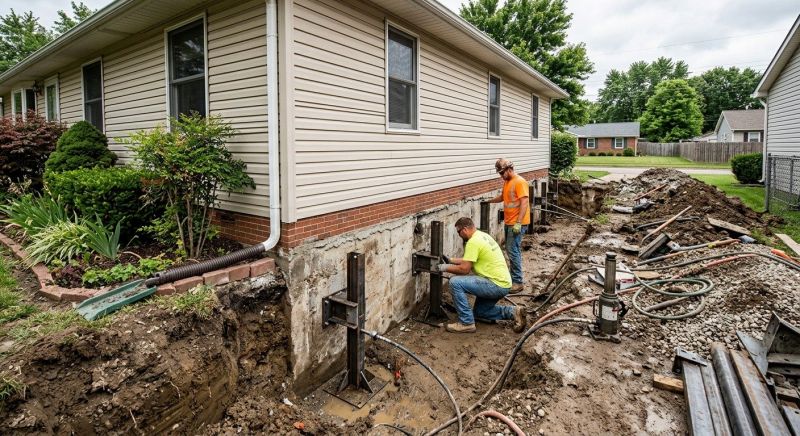 Foundation Stabilizing in Hatfield, PA