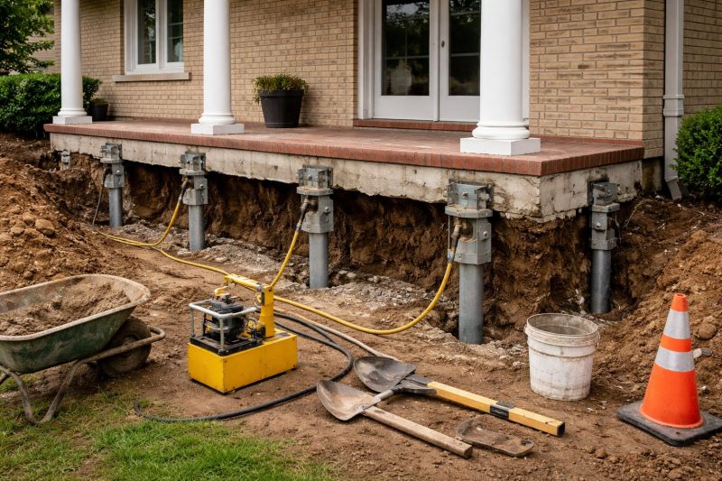 Foundation Stabilizing in Philadelphia, PA