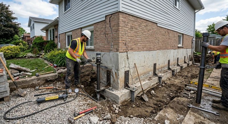 Foundation Stabilizing in Westville, NJ