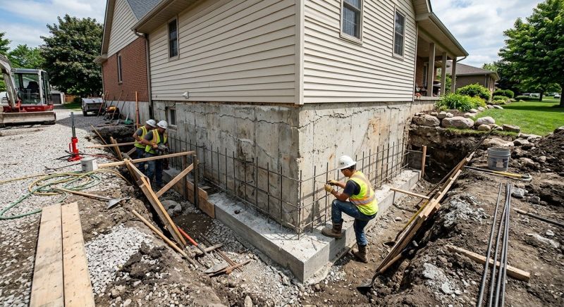 Foundation Strengthening in Warminster, PA