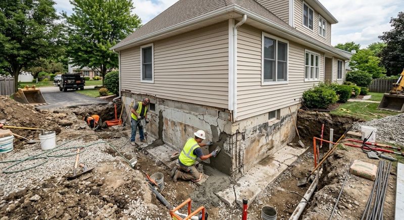 Foundation Strengthening in Warminster, PA