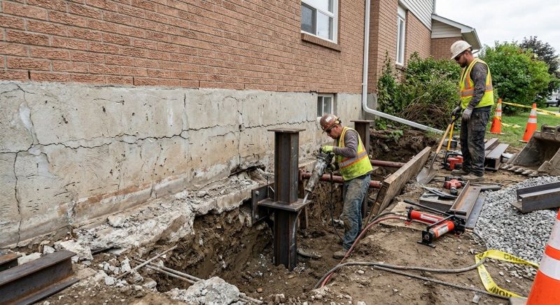 Foundation Structural Repair in Blue Bell, PA