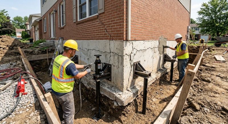 Foundation Structural Repair in Burlington County, NJ