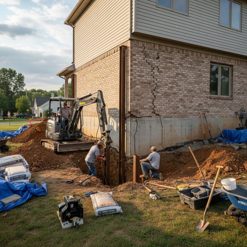 Foundation Structural Repair in Havertown, PA