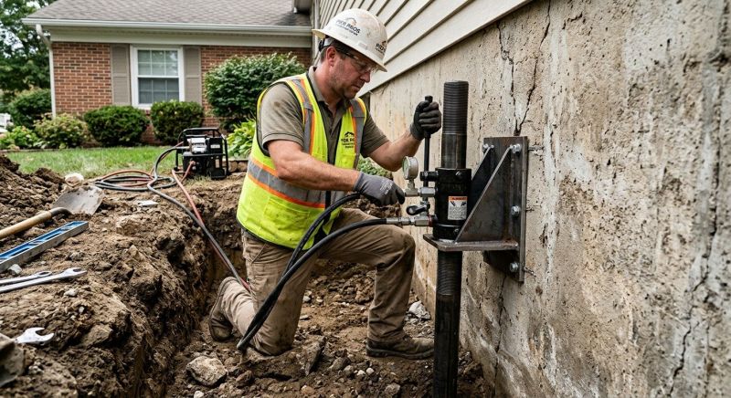 Home Foundation Leveling in Upper Darby, PA