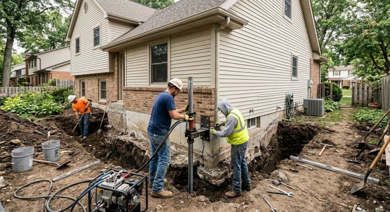 Home Foundation Repair in Florence, NJ