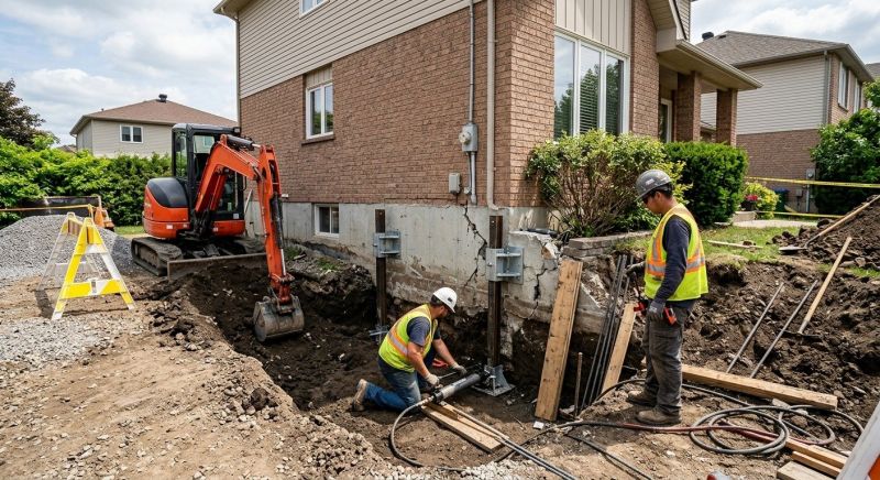 Home Foundation Repair in Lafayette Hill, PA