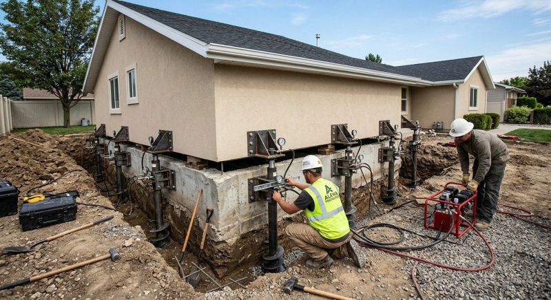 House Leveling in Broomall, PA