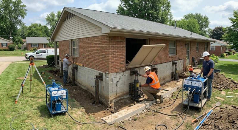 House Leveling in Lawrence Township, NJ