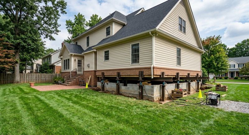 Settling Foundation Service in New Hope, PA