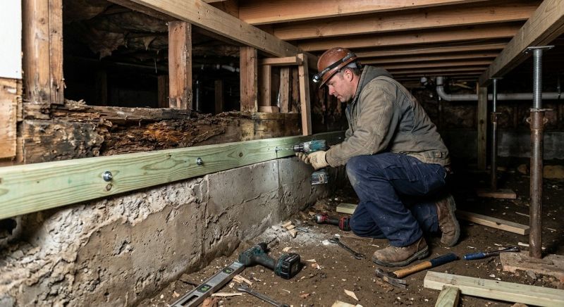 Sinking Foundation Repair in Plymouth Meeting, PA