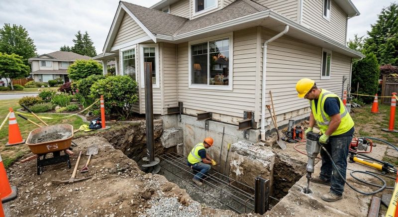 Structural Foundation Repair in Havertown, PA