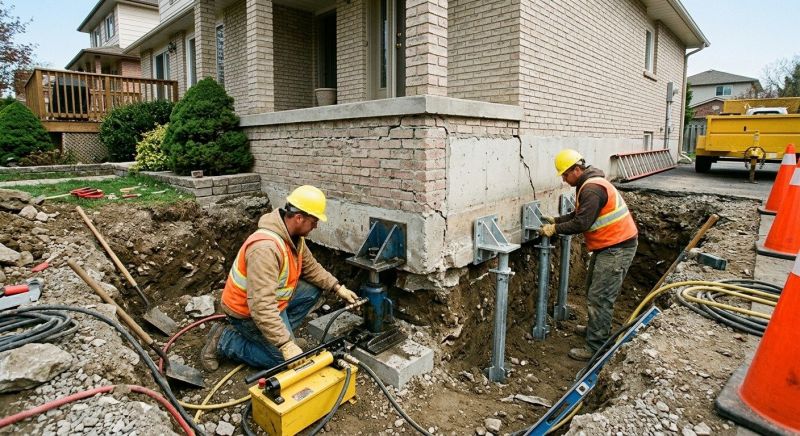 Structural Foundation Repair in Pennsburg, PA