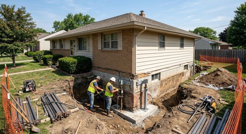 Structural Foundation Repair in Willingboro, NJ